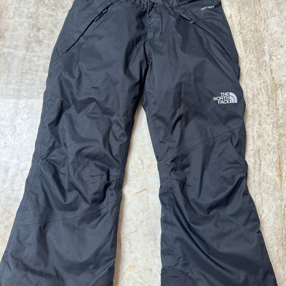 The North Face Kids Black snow pants